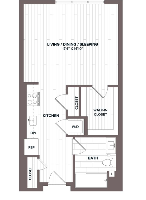 floorplan image of apartment 324